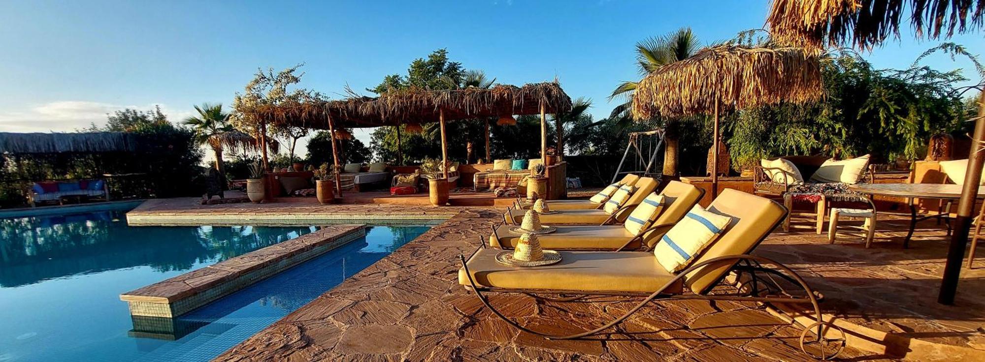 Les Jardins De Taja Hotel Ourika Exterior photo