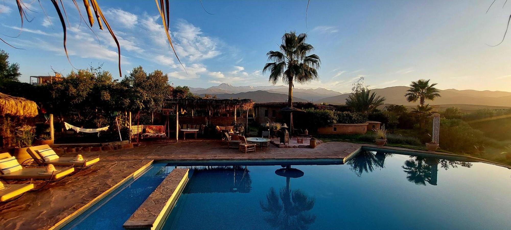 Les Jardins De Taja Hotel Ourika Exterior photo